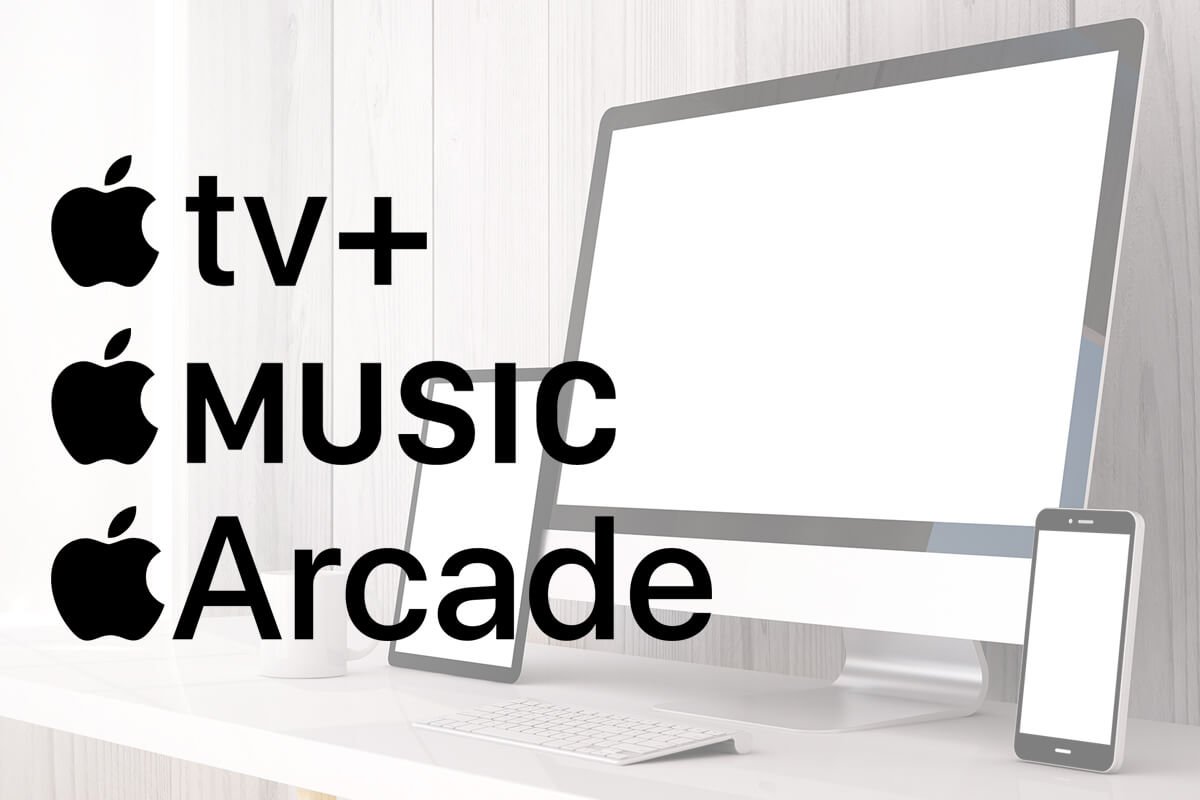 Apple TV+, Apple Music & Apple Arcade